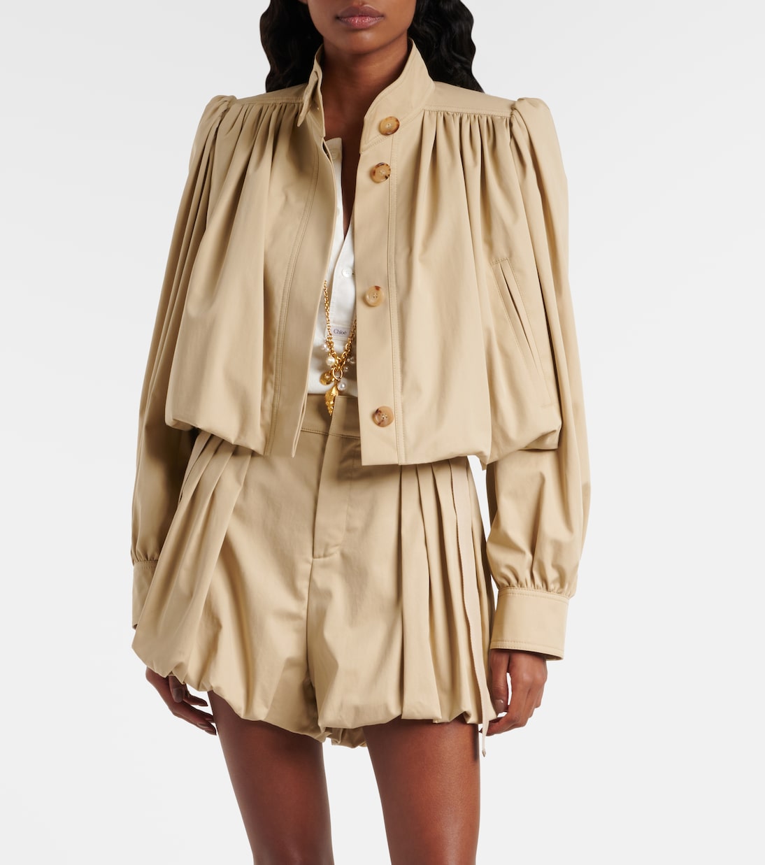 Giacca in gabardine di cotone | Chloé