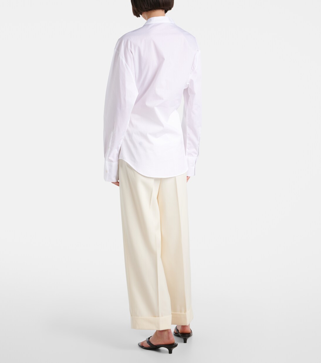 Camicia asimmetrica in cotone | Róhe