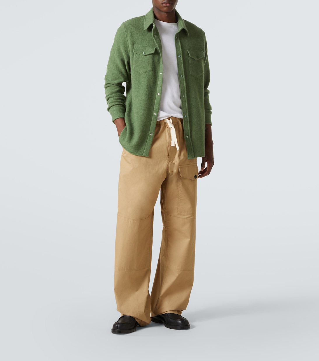 Camicia Willow in cashmere | God's True Cashmere