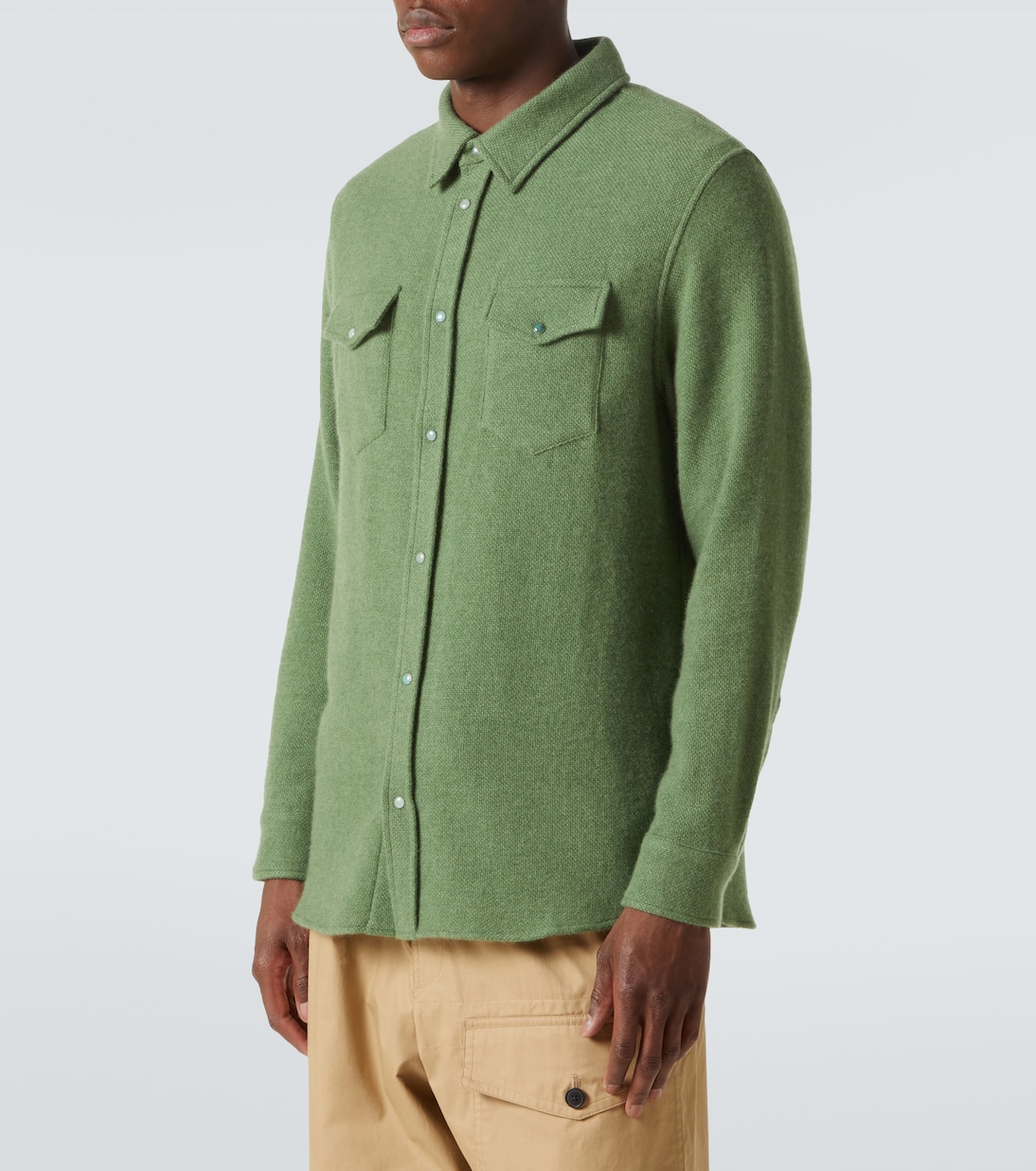 Camicia Willow in cashmere | God's True Cashmere