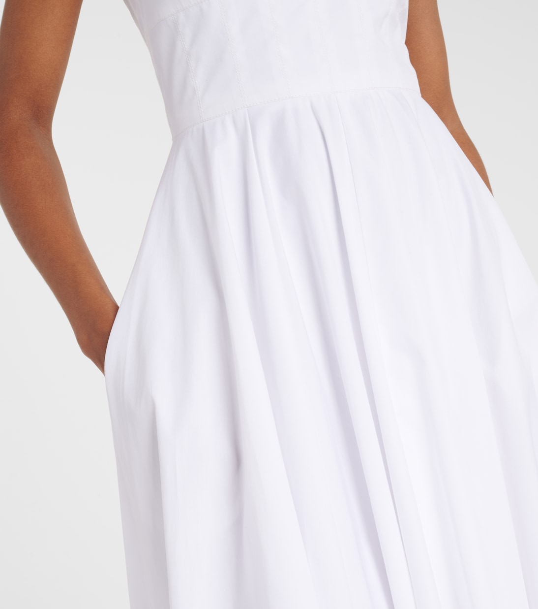 Robe midi Nikush en coton | Emilia Wickstead