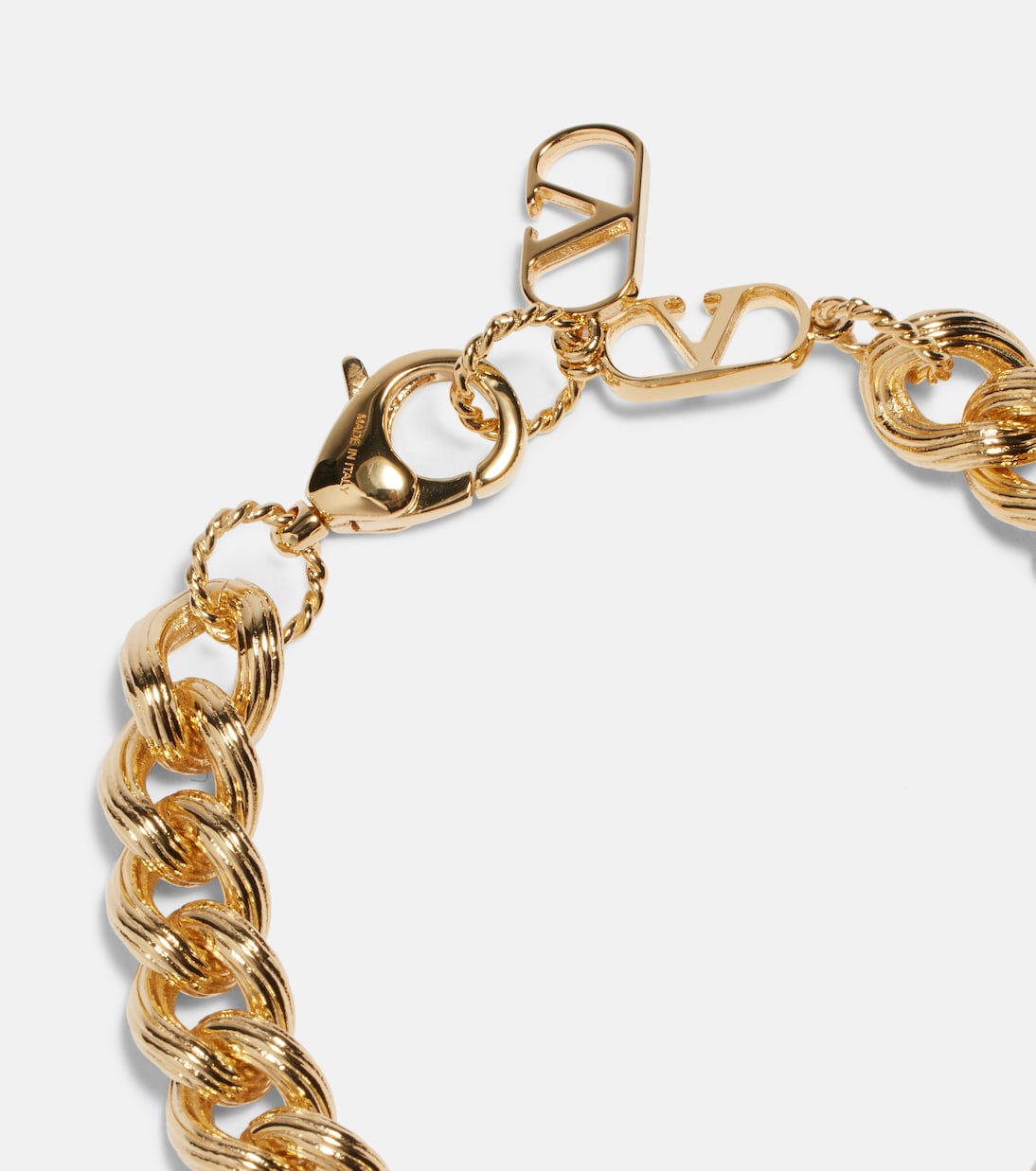 Eiffeltower crystal-embellished bracelet | Valentino