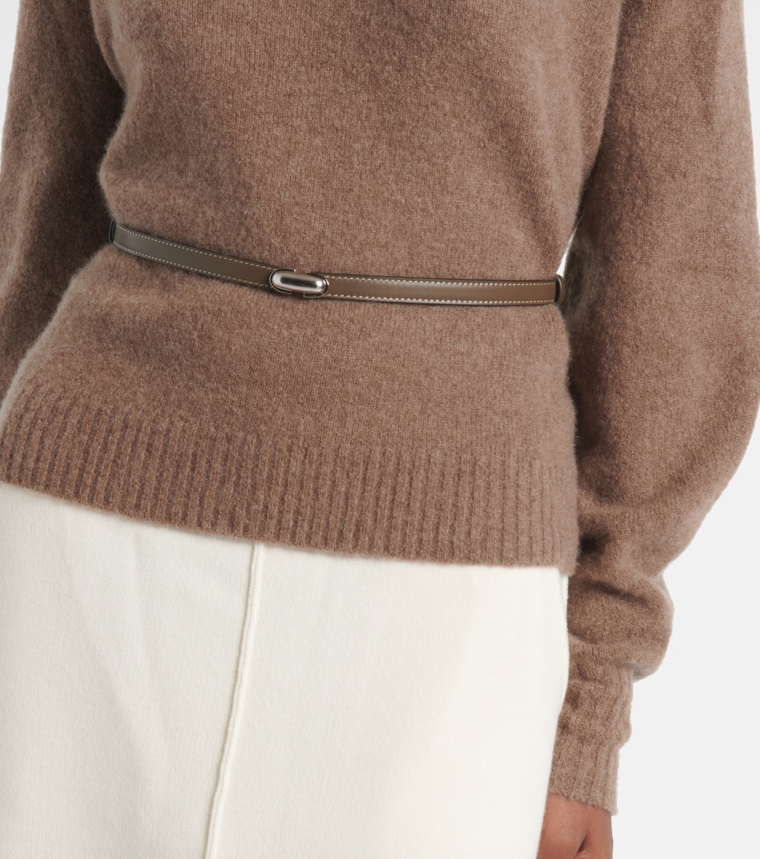 Symmetry leather belt | Savette