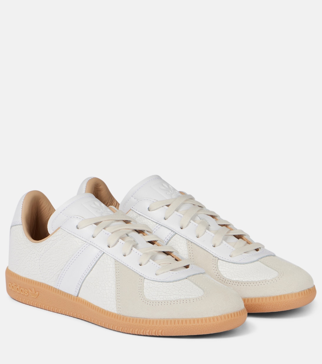 BW Army suede-trimmed leather sneakers | Adidas