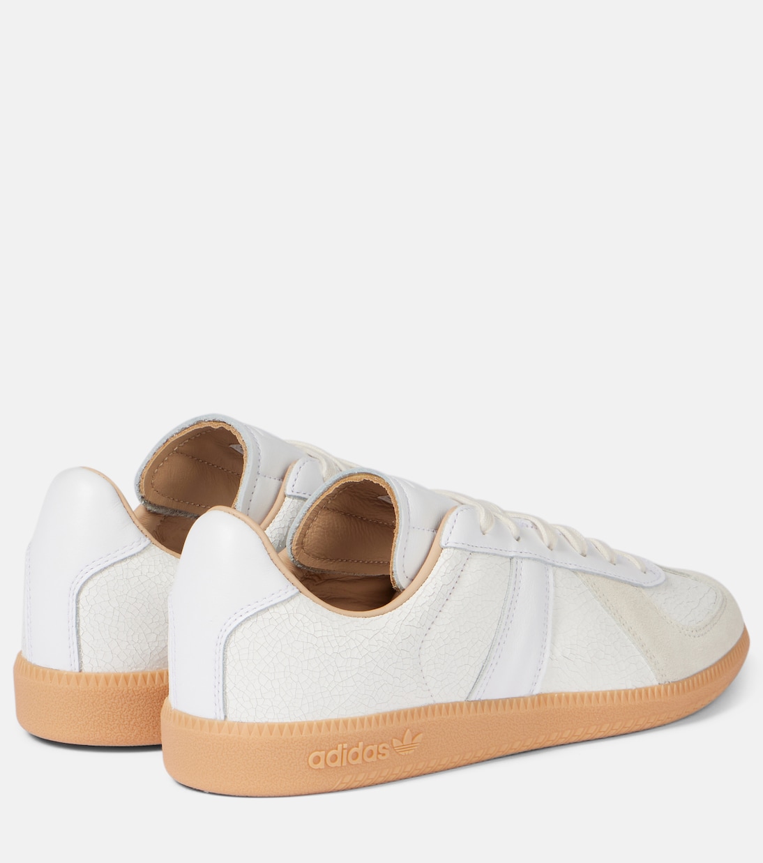 BW Army suede-trimmed leather sneakers | Adidas