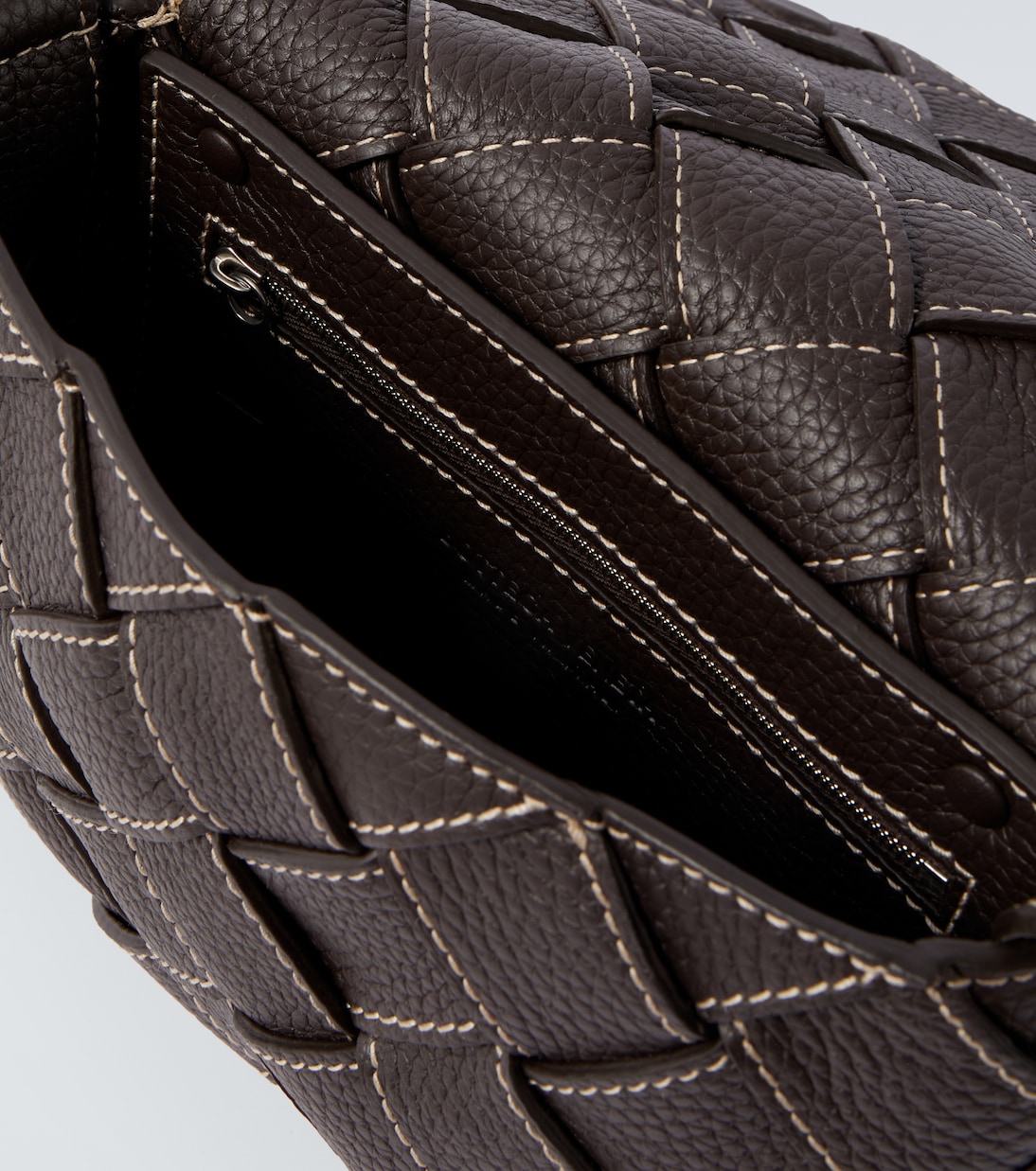 Bolso cruzado Diago de piel Intreccio | Bottega Veneta