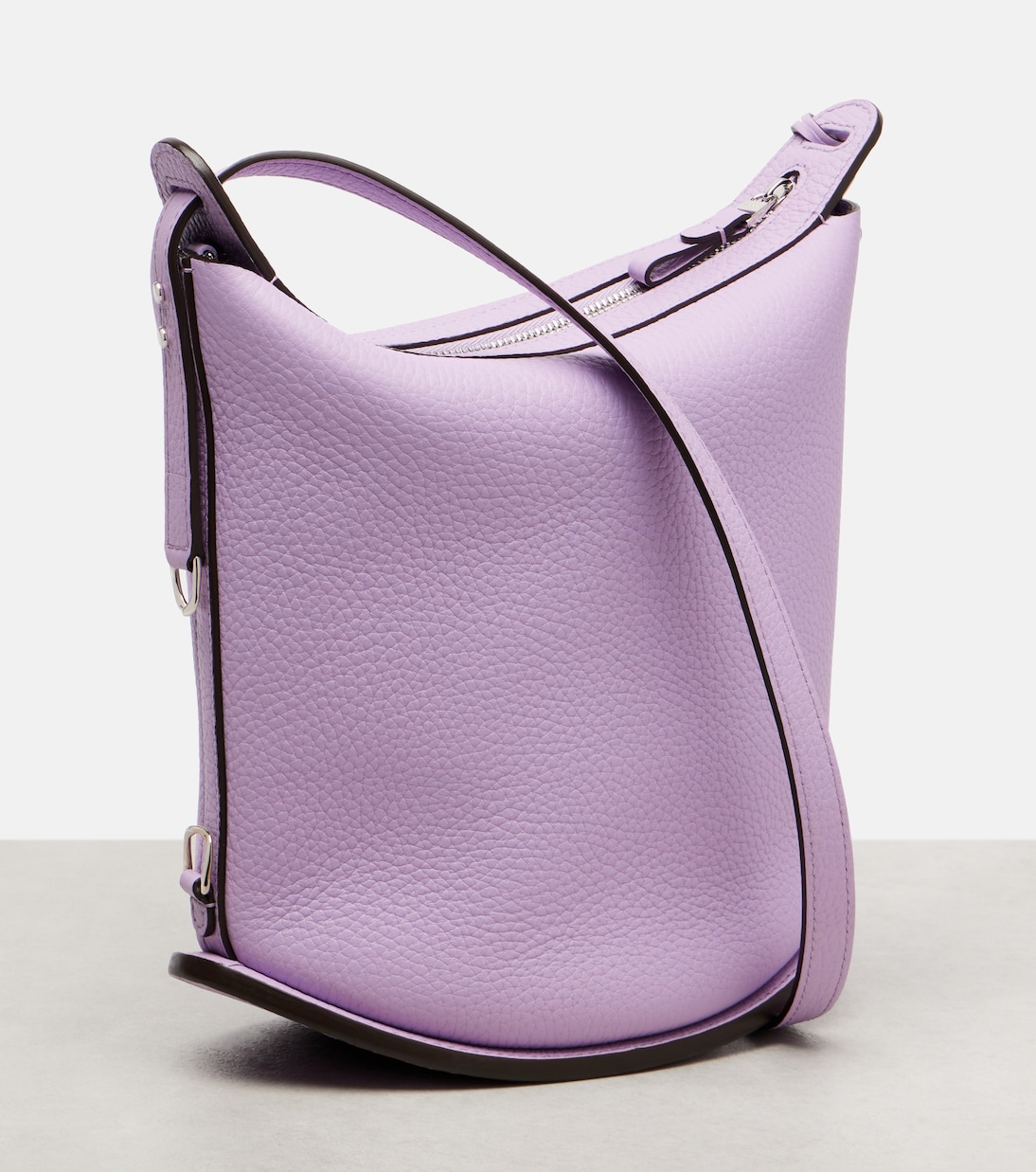 Schultertasche Pin Twist aus Leder | Delvaux