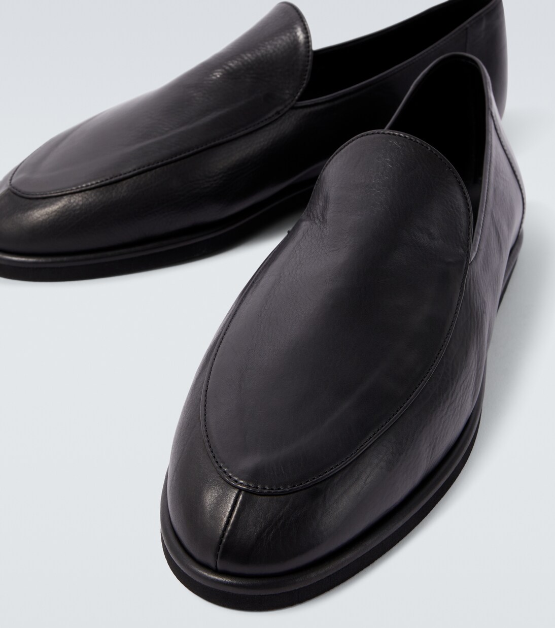 Leather loafers | Auralee