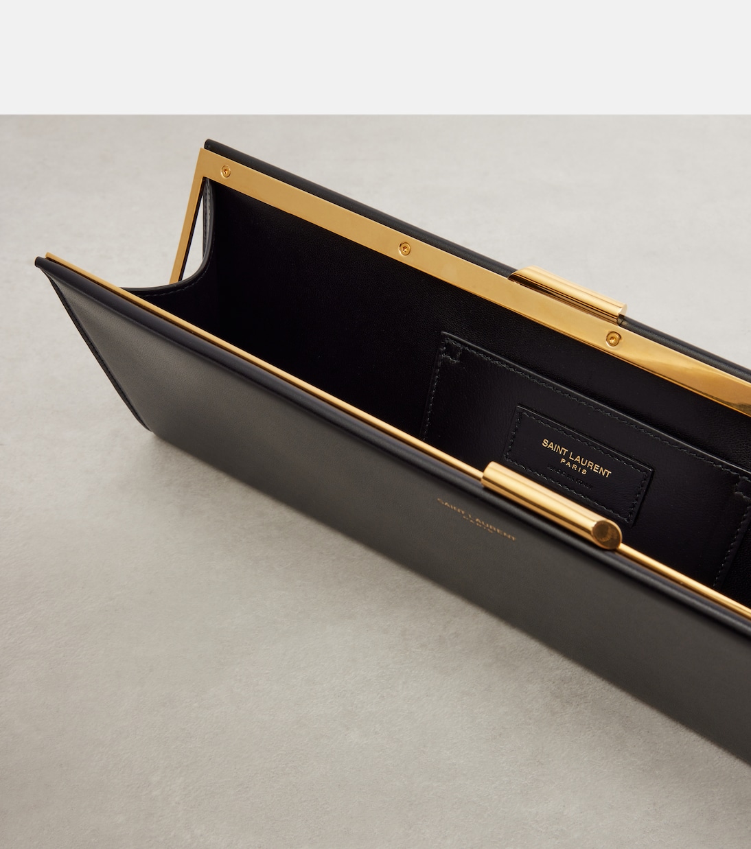 Clutch Midnight Small aus Leder | Saint Laurent