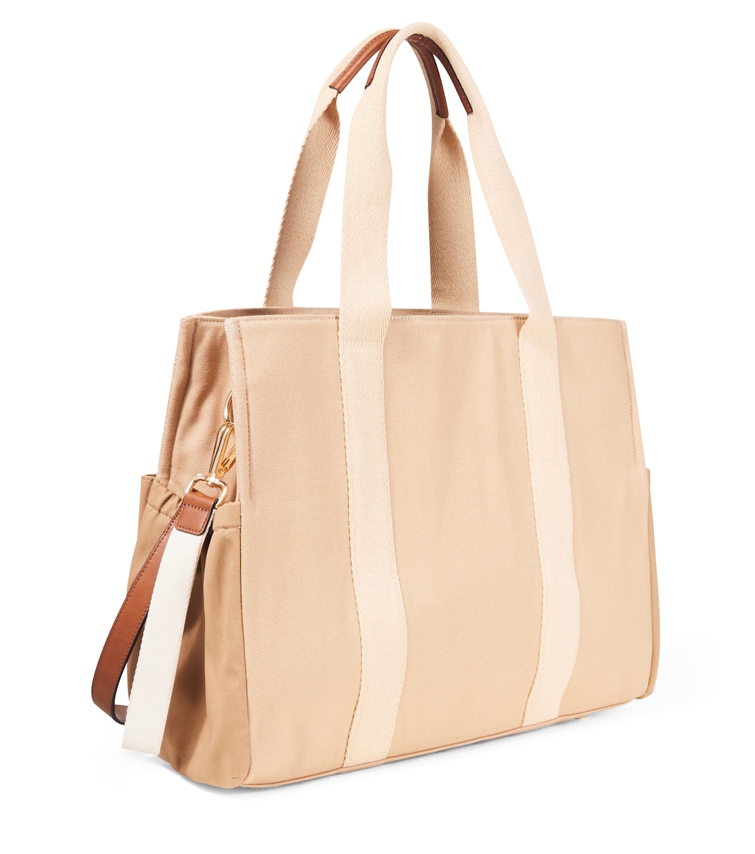 Baby logo cotton changing bag | Chloé Kids
