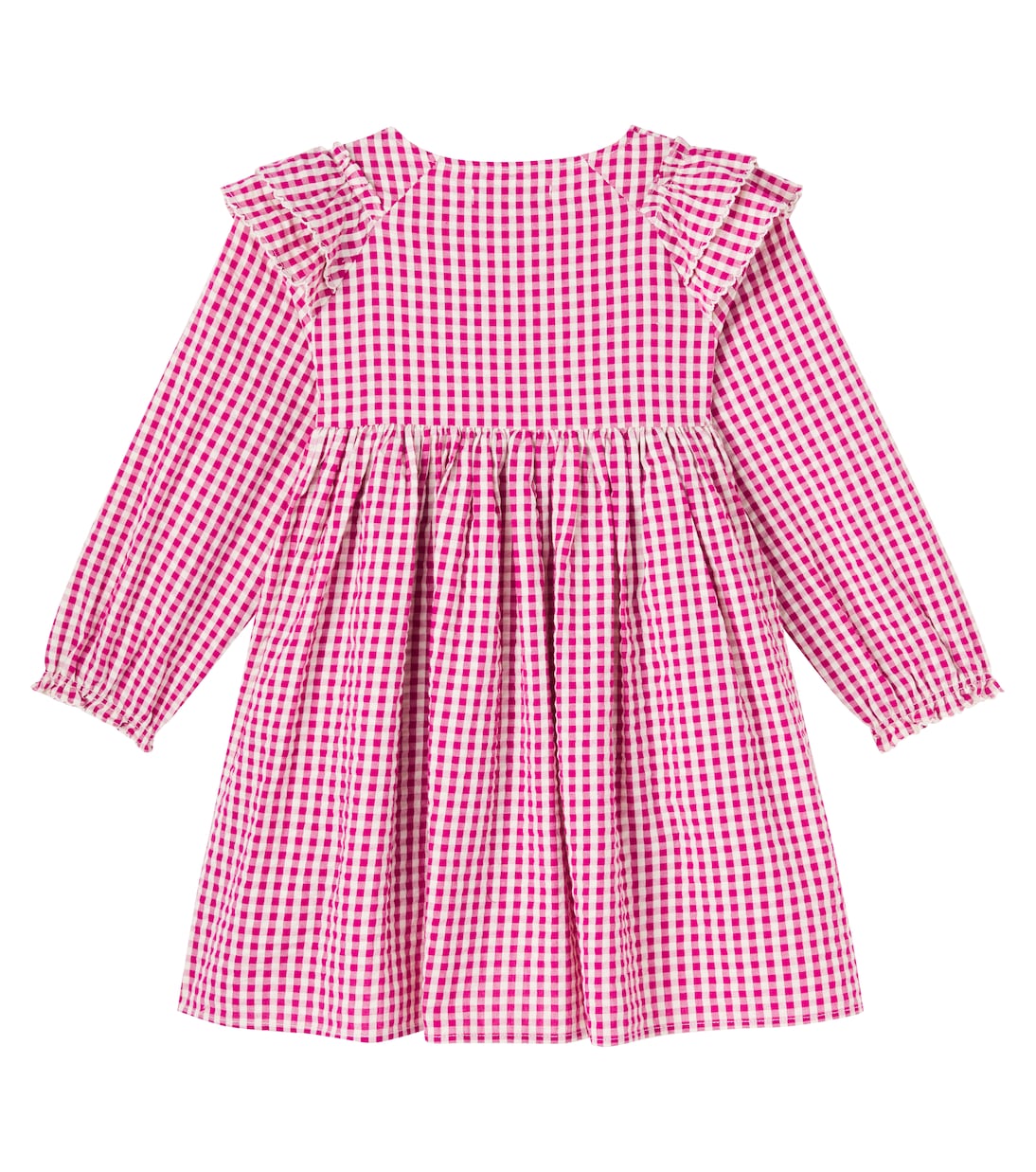 Kim checked cotton dress | Konges Sløjd