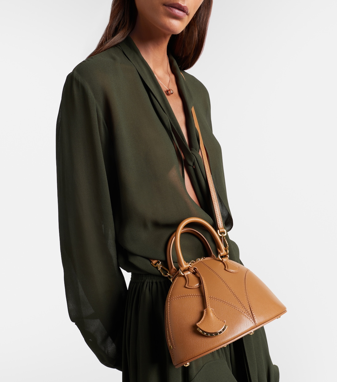 Sac Marquise Small en cuir | Bvlgari
