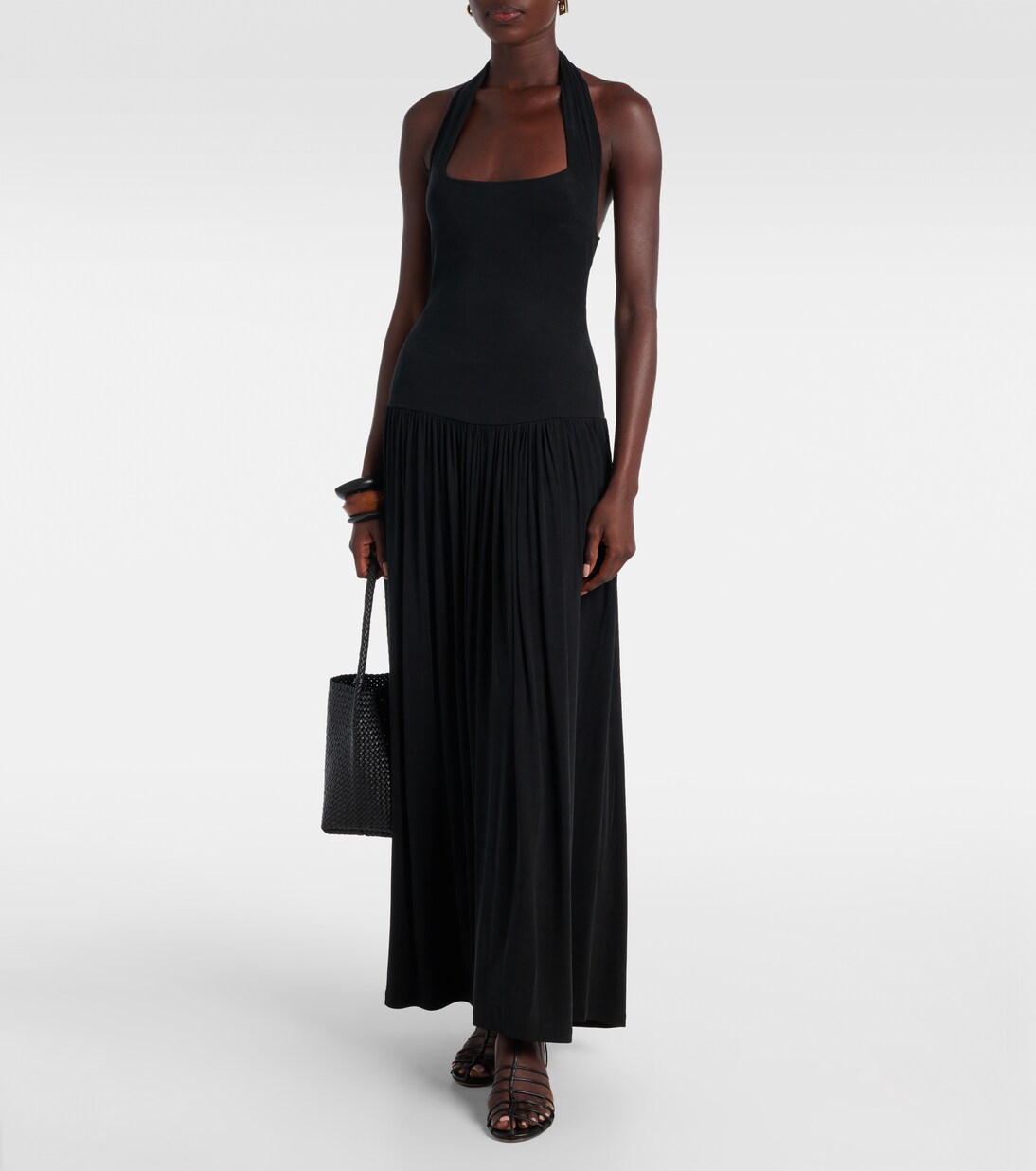 Quill halterneck maxi dress | Aya Muse