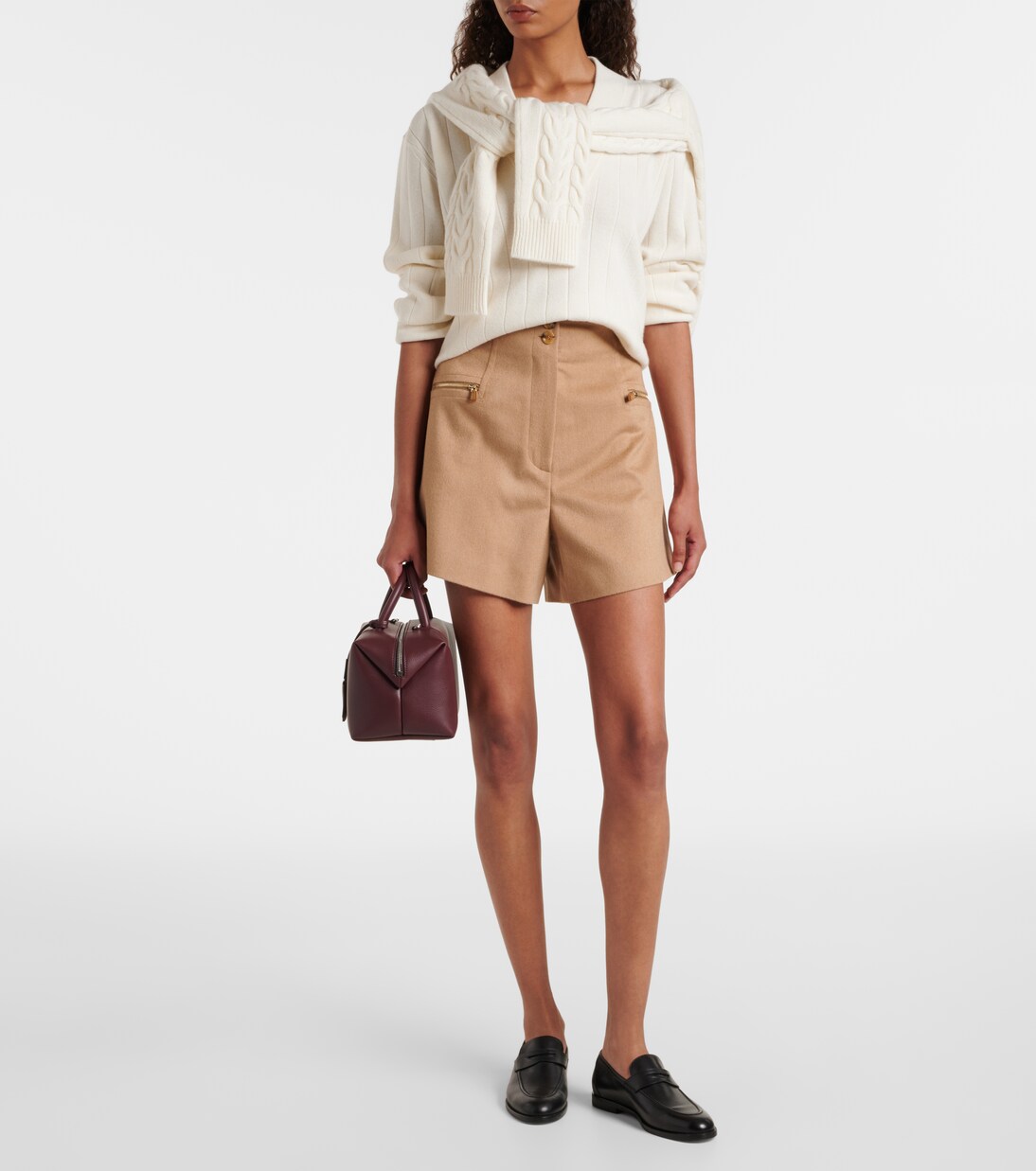 Shorts Lola in cammello | Max Mara