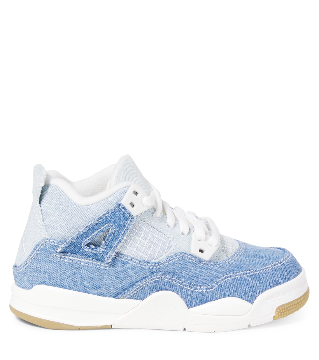 Jordan 4 Retro denim sneakers | Nike Kids