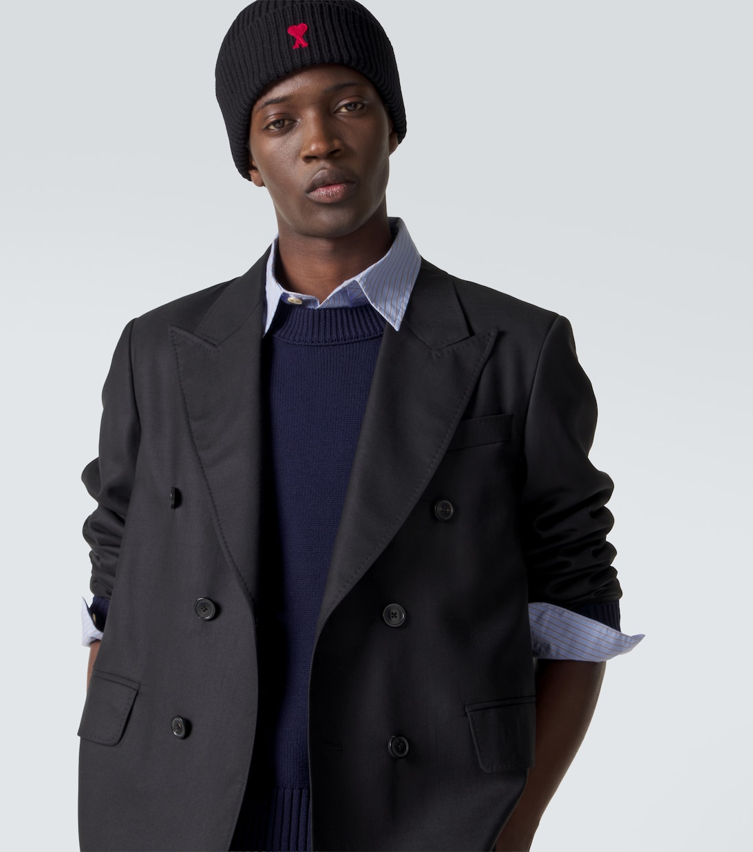 Ami de Cœur virgin wool beanie | Ami Paris