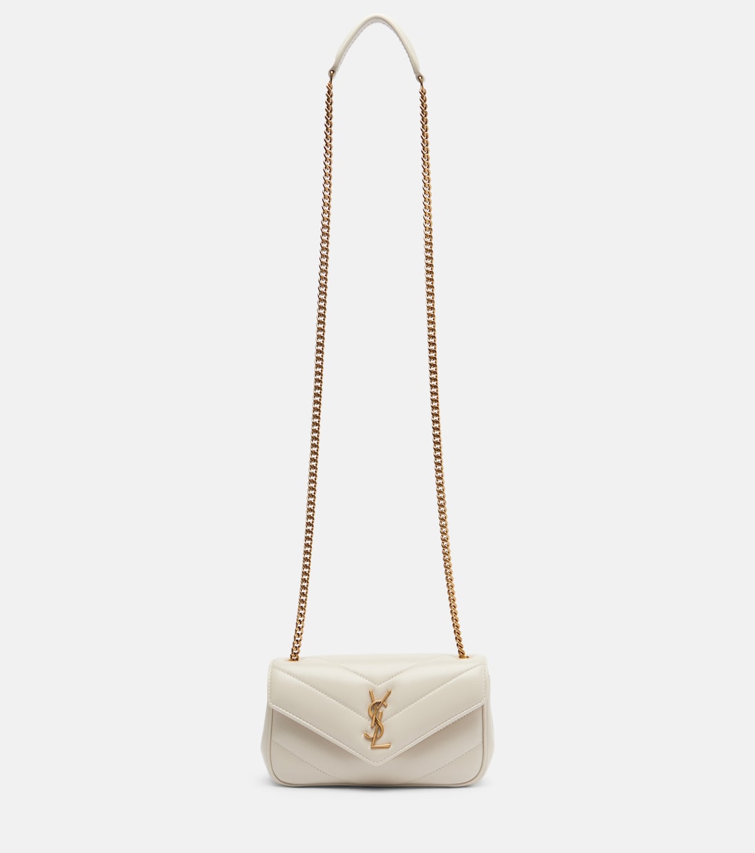 Lou Lou Mini leather crossbody bag | Saint Laurent