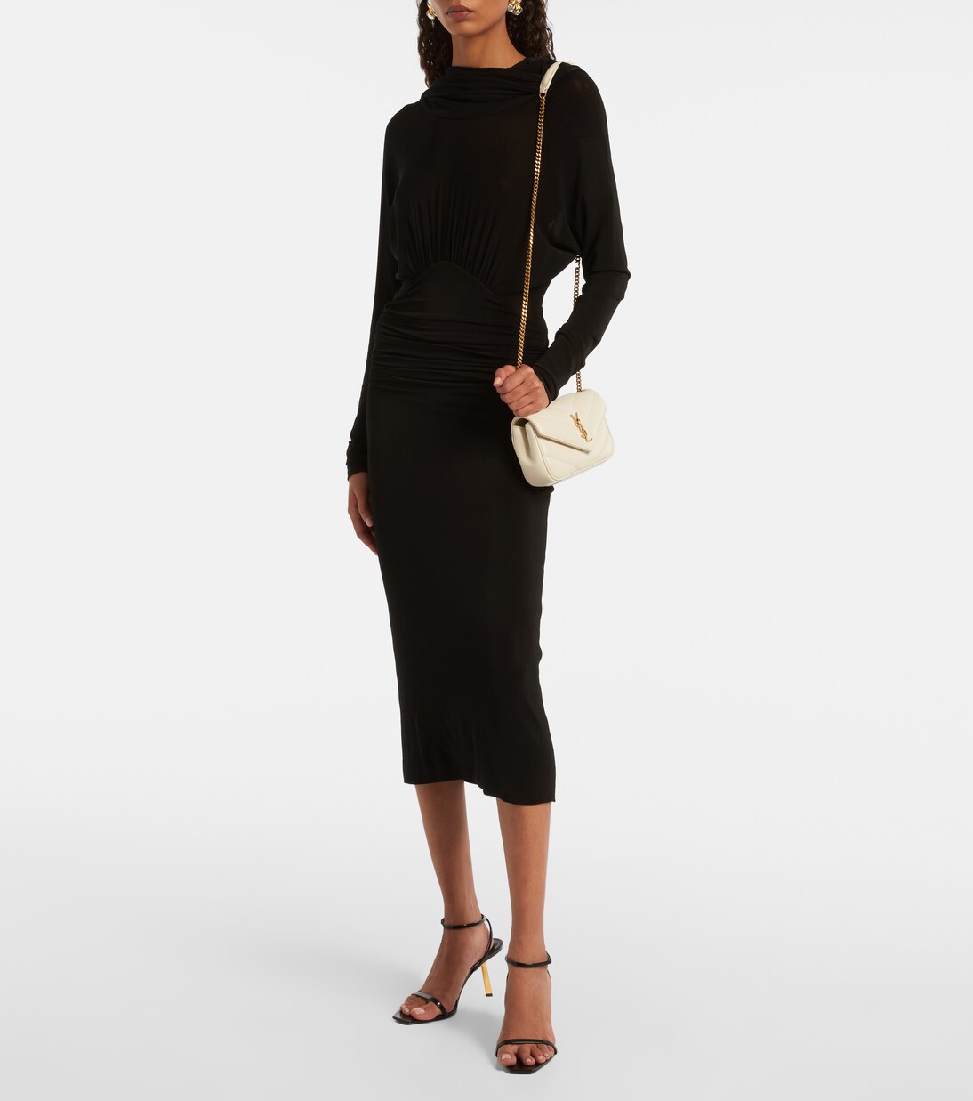 Lou Lou Mini leather crossbody bag | Saint Laurent