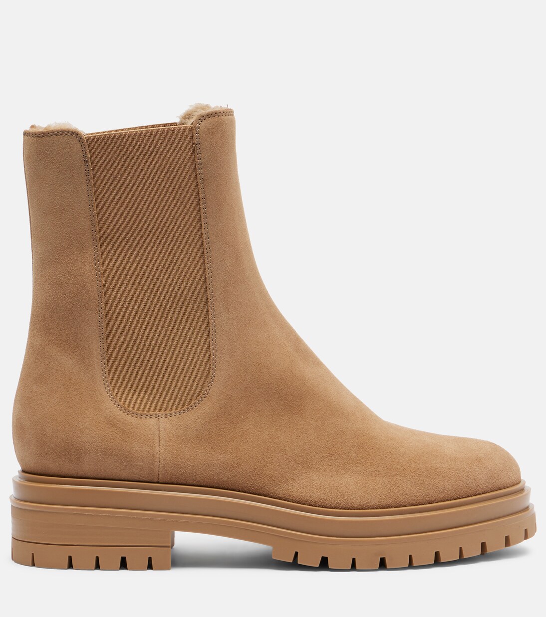 Chelsea suede ankle boots | Gianvito Rossi