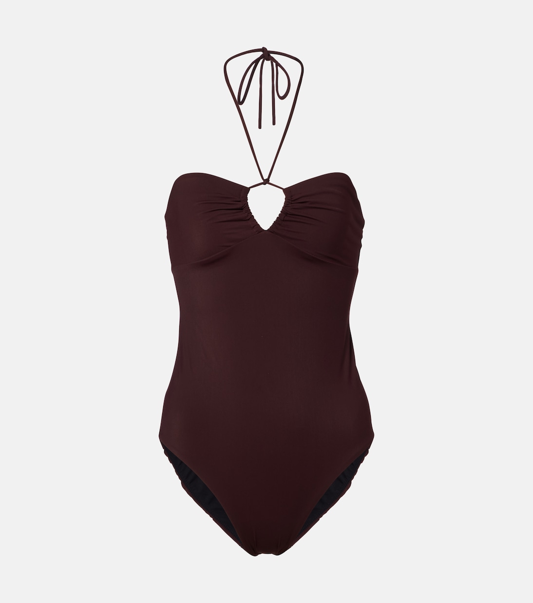 Bañador Keyhole con cuello halter | Tory Burch