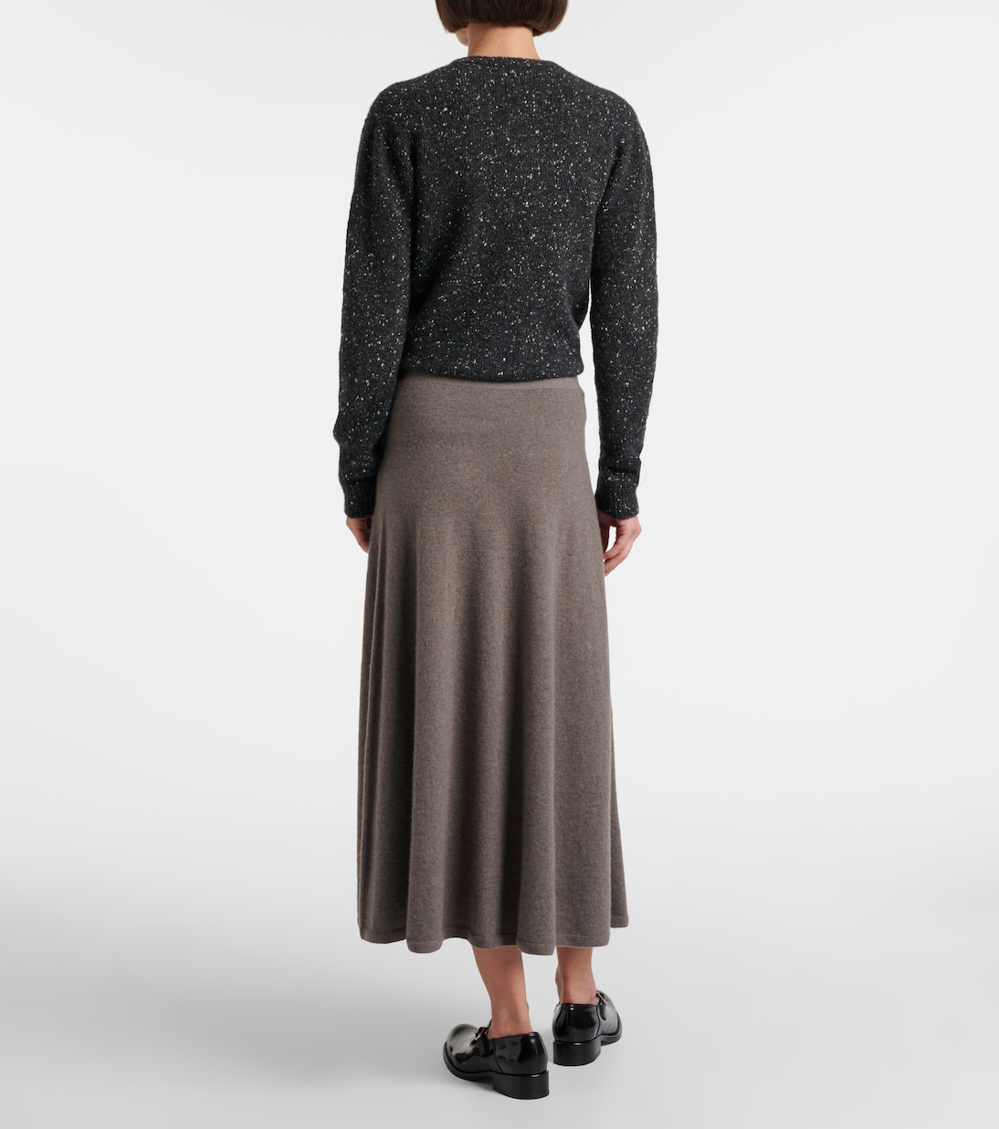 Masini cashmere midi skirt | The Row