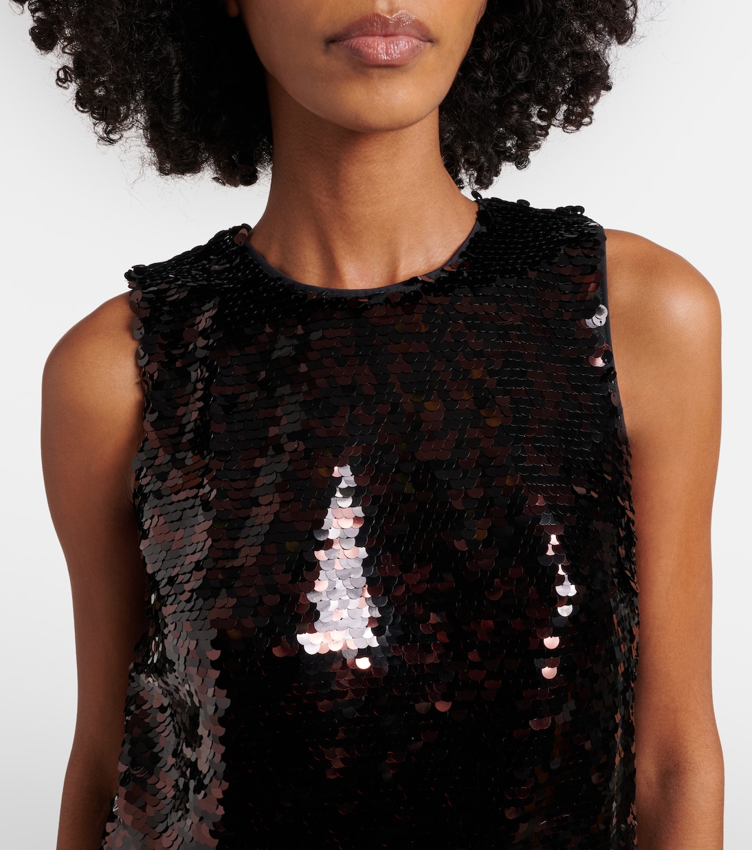 Sequined top | Staud
