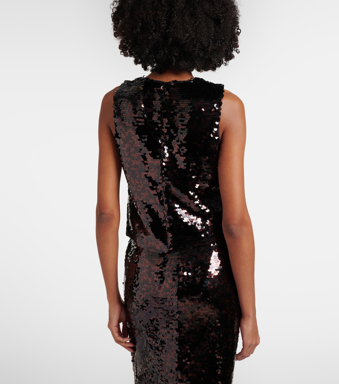 Sequined top | Staud