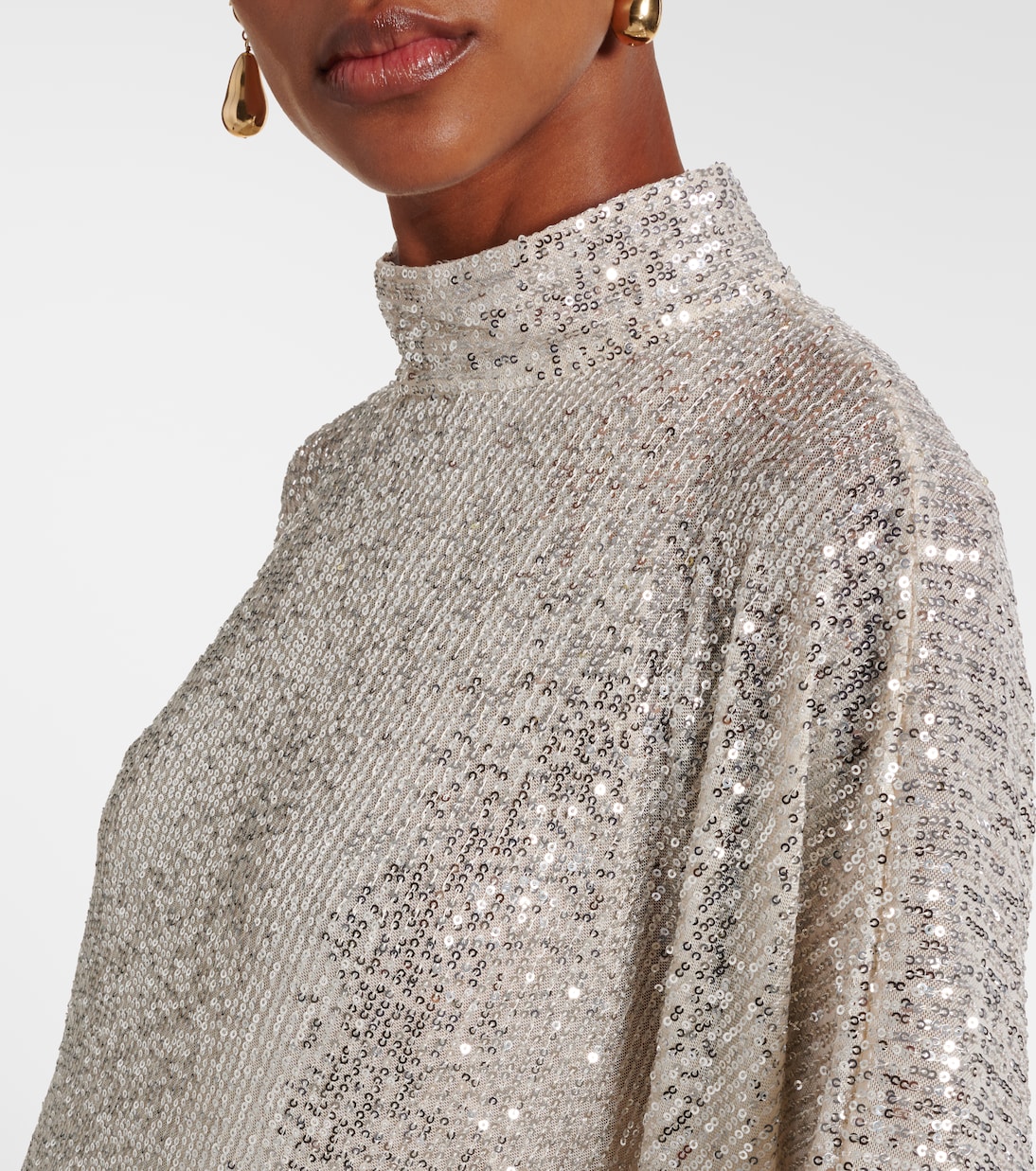 Casta Diva Disco feather-trimmed gown | Taller Marmo