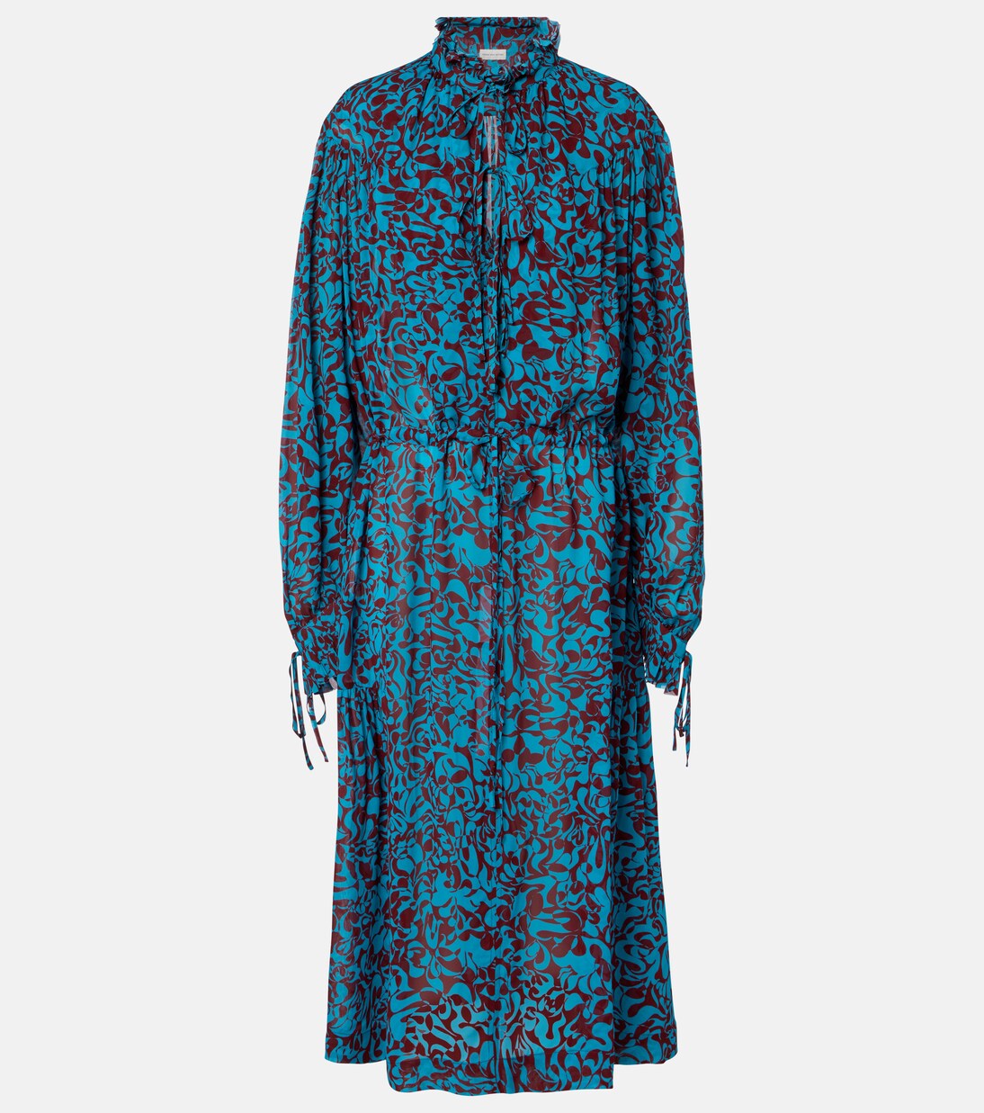 Bedrucktes Hemdblusenkleid | Dries Van Noten