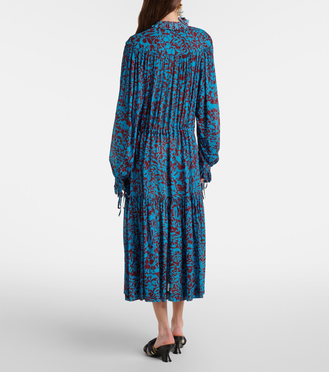 Bedrucktes Hemdblusenkleid | Dries Van Noten