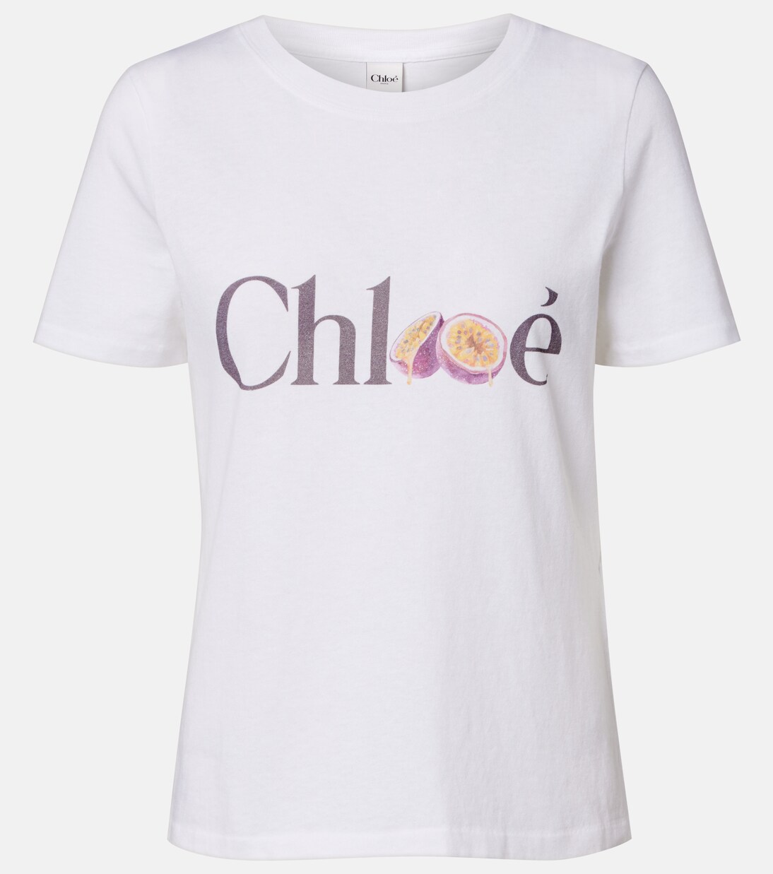 Logo cotton jersey T-shirt  | Chloé
