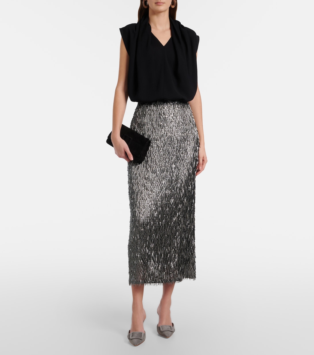 Maysale 70 suede mules | Manolo Blahnik