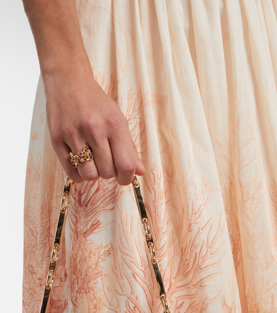 Bloom gold-plated embellished ring | Zimmermann