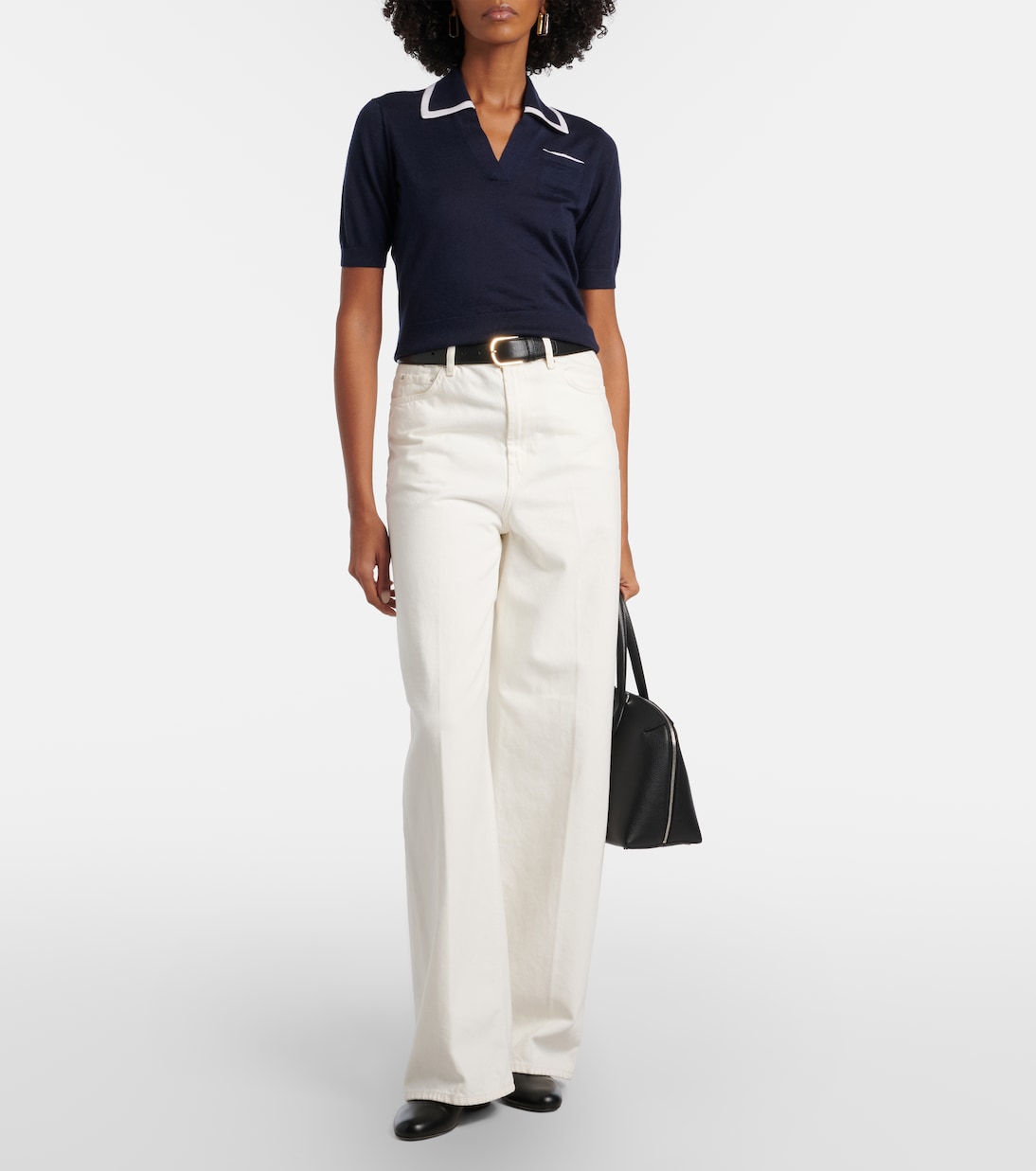 Cashmere polo sweater | Ralph Lauren Collection