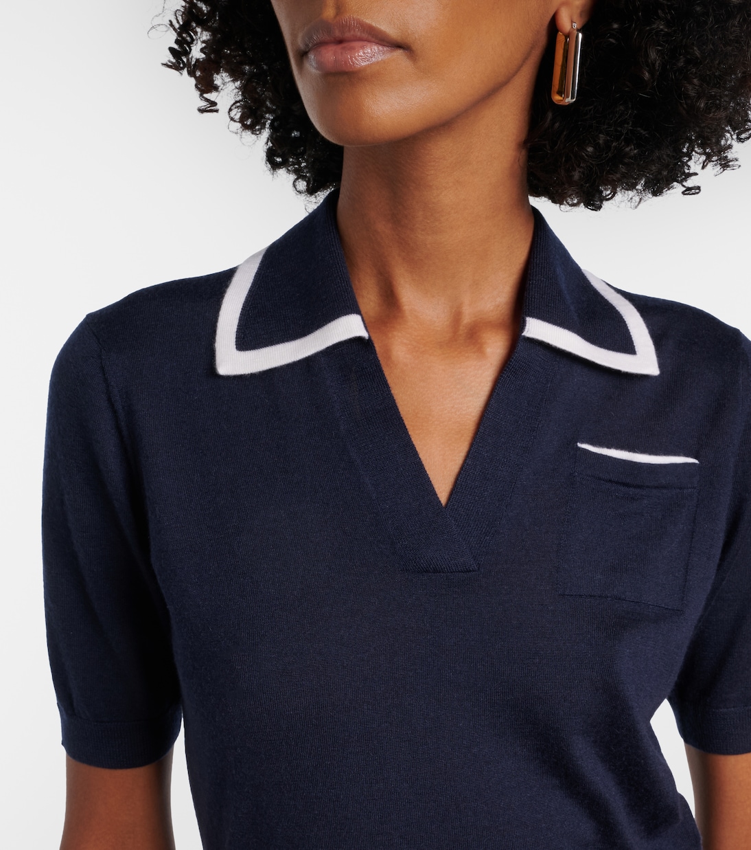 Cashmere polo sweater | Ralph Lauren Collection