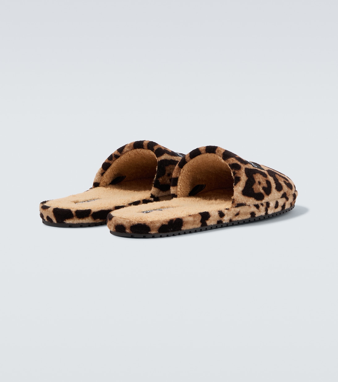 Leopard-print slippers | Dolce&Gabbana