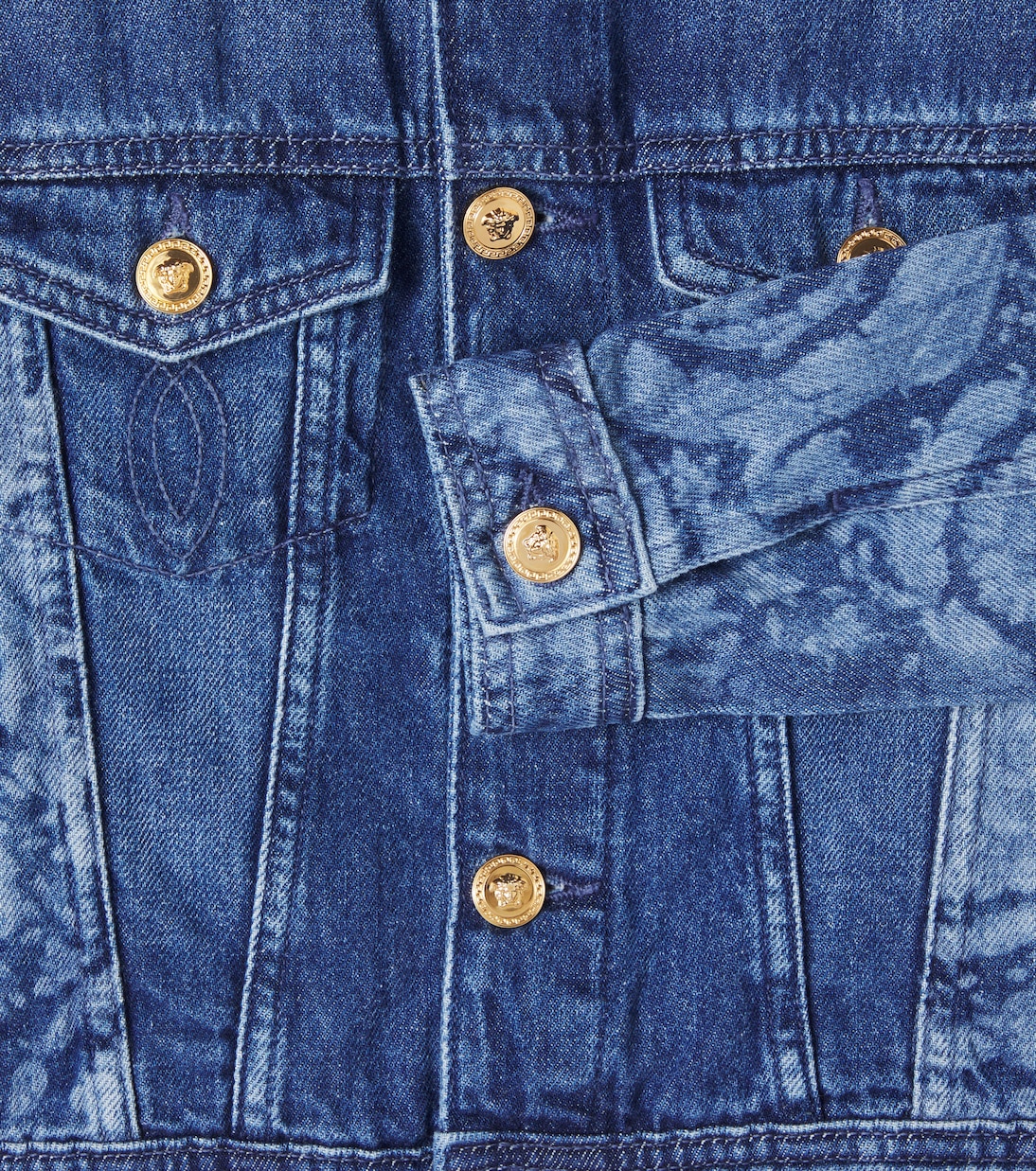 Jeansjacke Barocco | Versace Kids