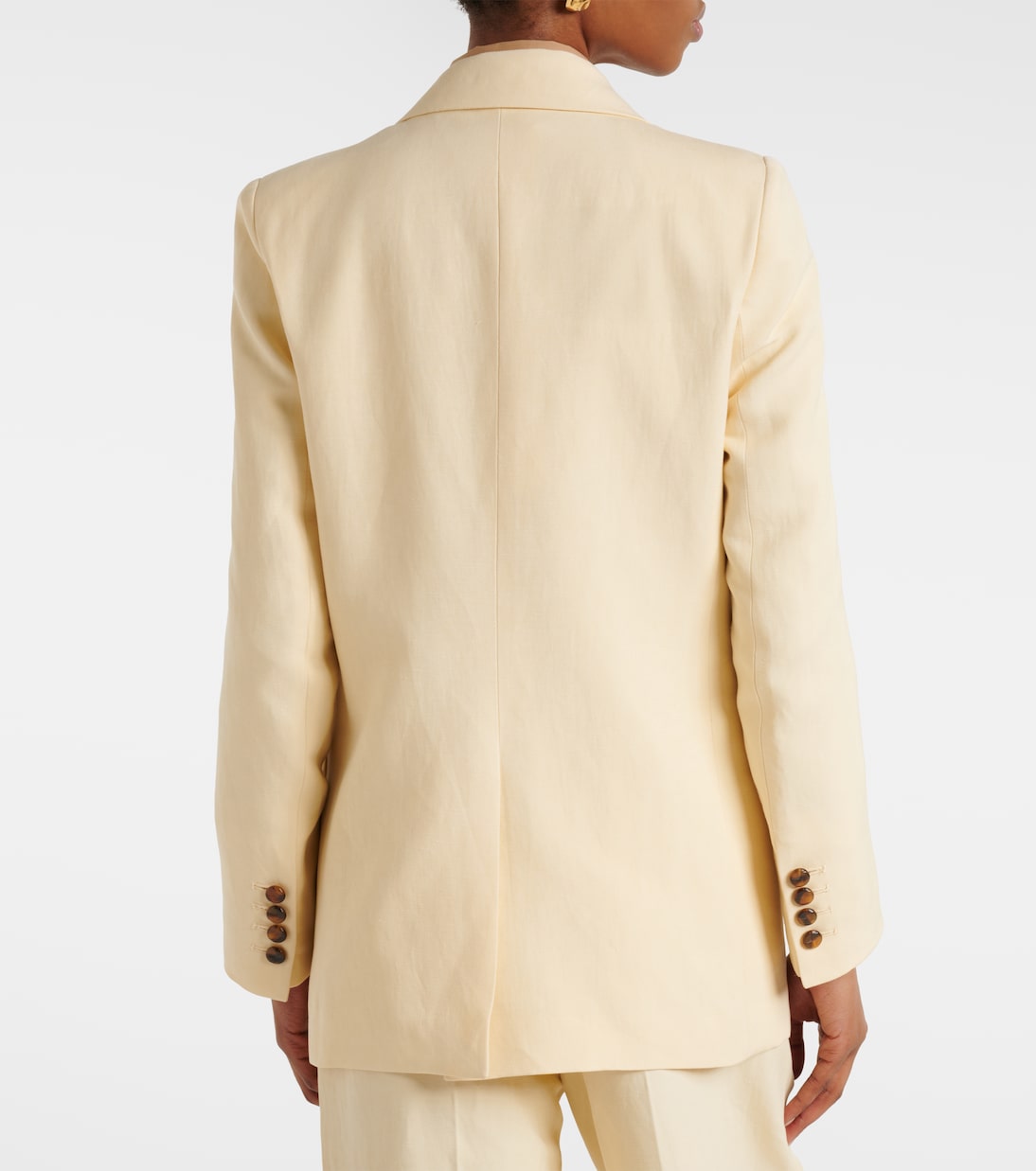 Savannah Everyday linen and silk blazer | Blazé Milano