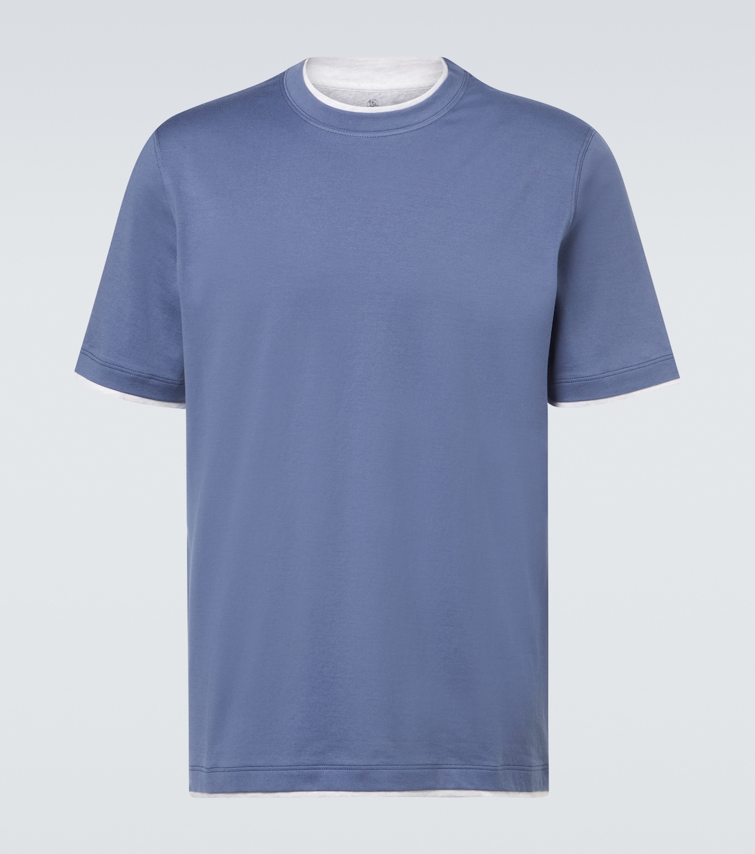 T-Shirt aus Baumwoll-Jersey | Brunello Cucinelli