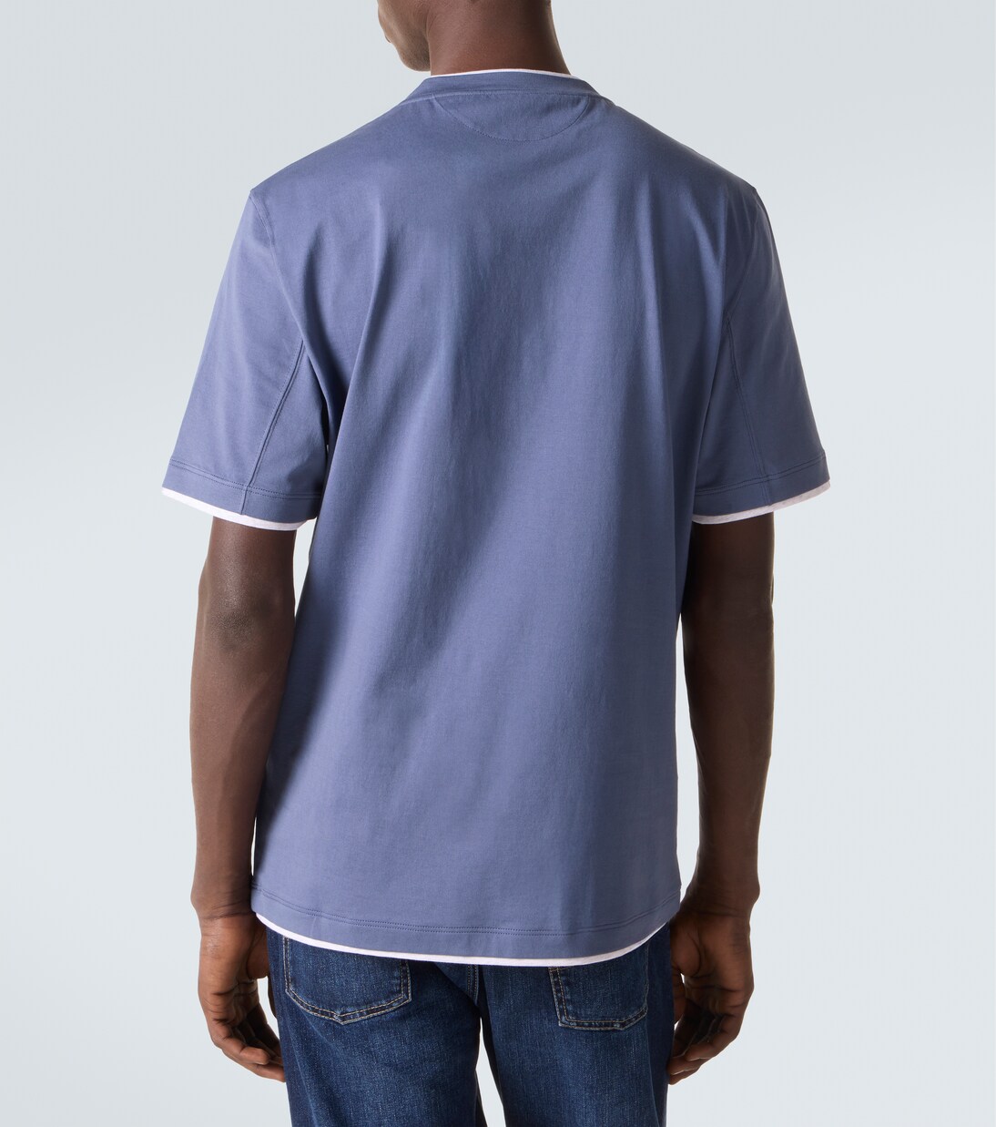 T-Shirt aus Baumwoll-Jersey | Brunello Cucinelli
