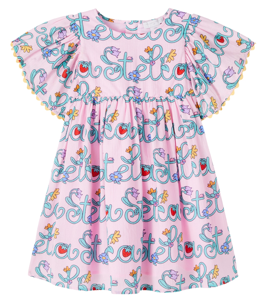 Logo cotton dress | Stella McCartney Kids