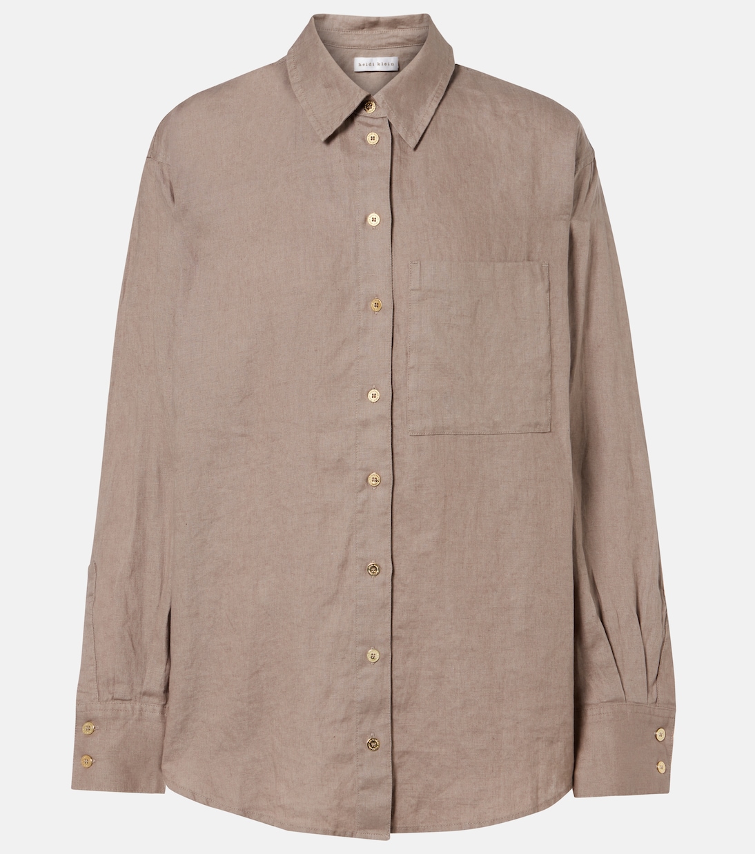 Zakynthos linen shirt | Heidi Klein