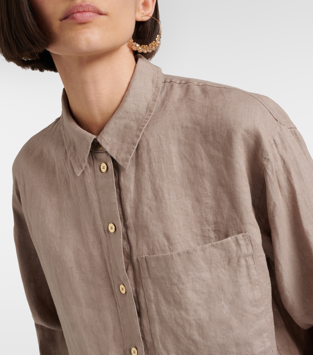 Zakynthos linen shirt | Heidi Klein