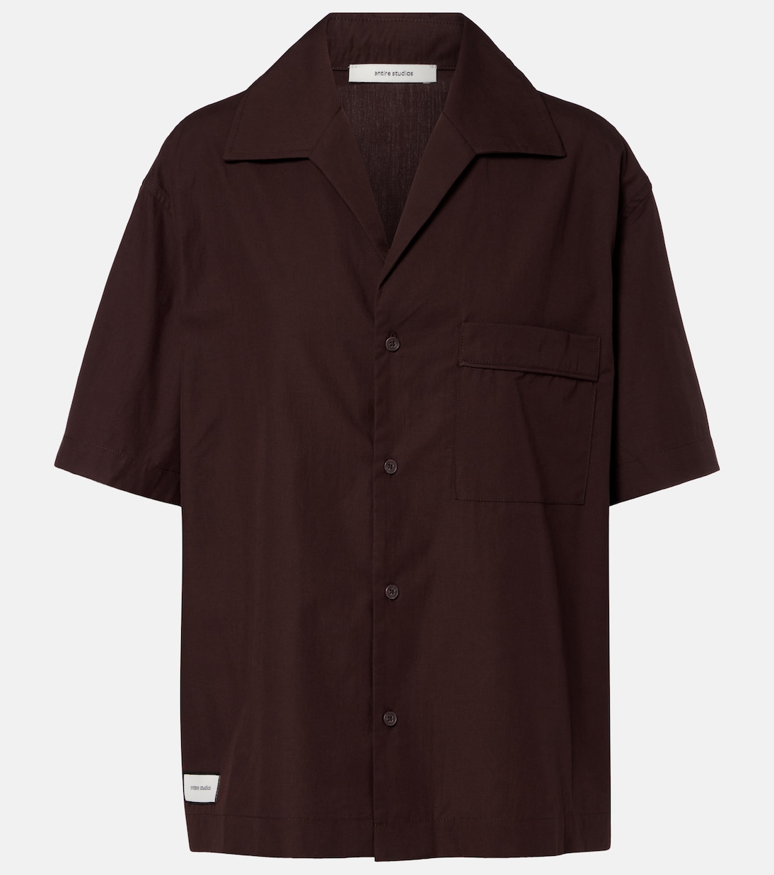 Chemise de pyjama en coton | Entire Studios