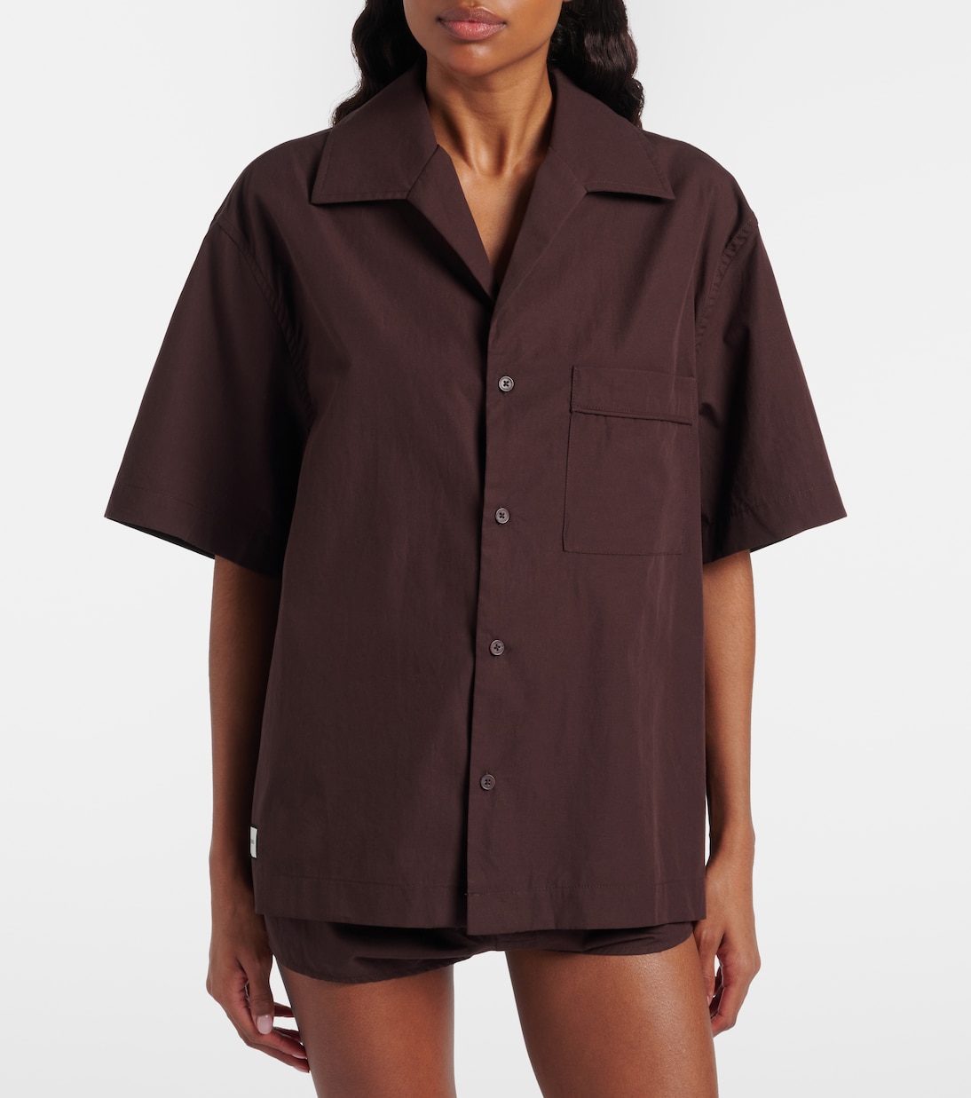 Chemise de pyjama en coton | Entire Studios