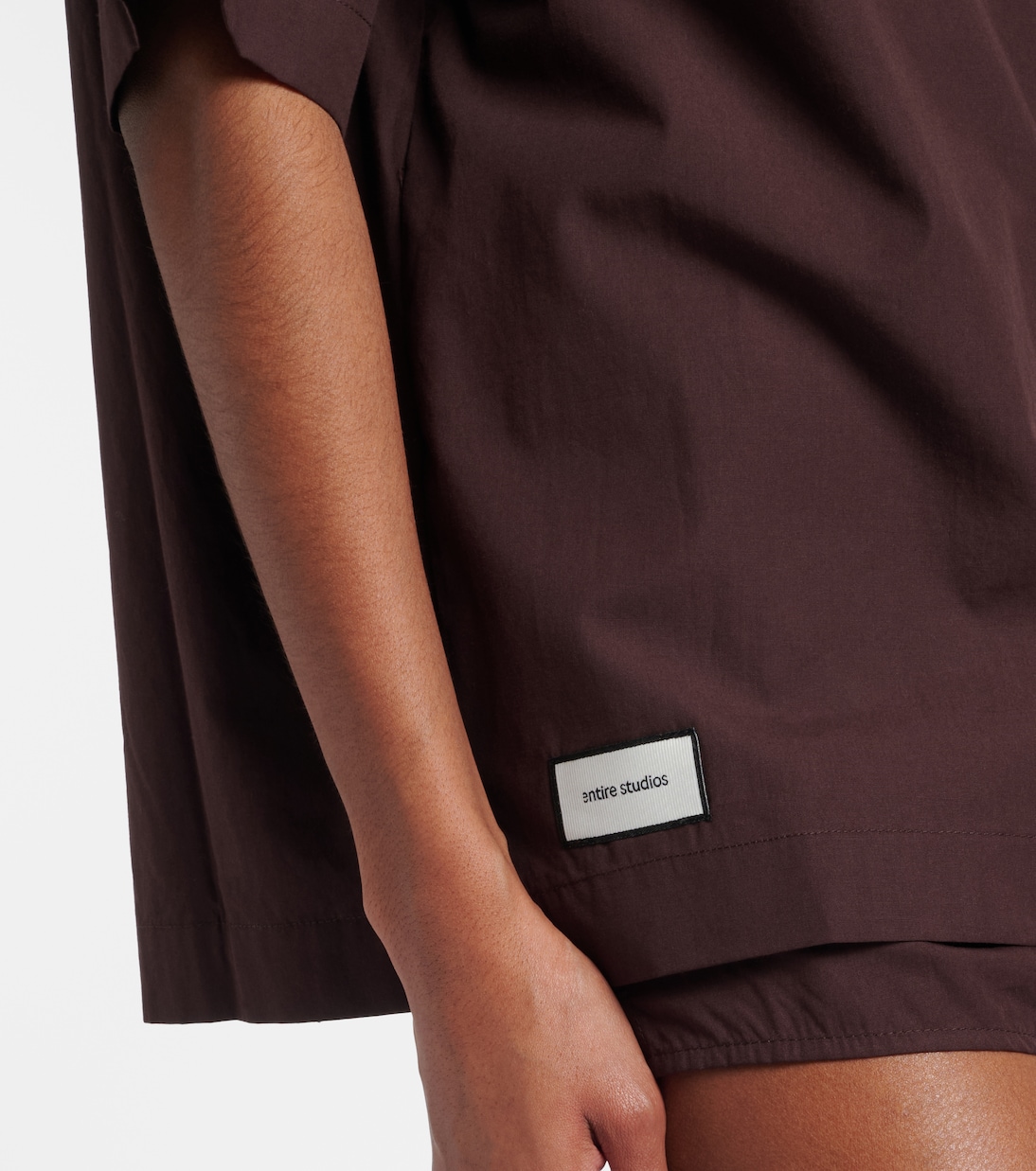 Chemise de pyjama en coton | Entire Studios