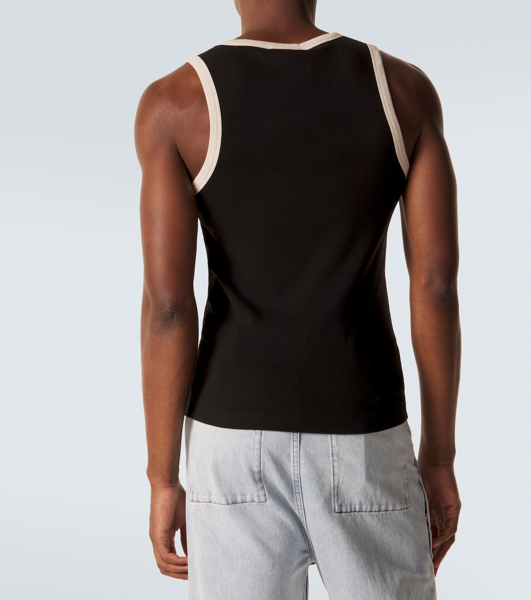 Contro cotton-blend tank top | Entire Studios
