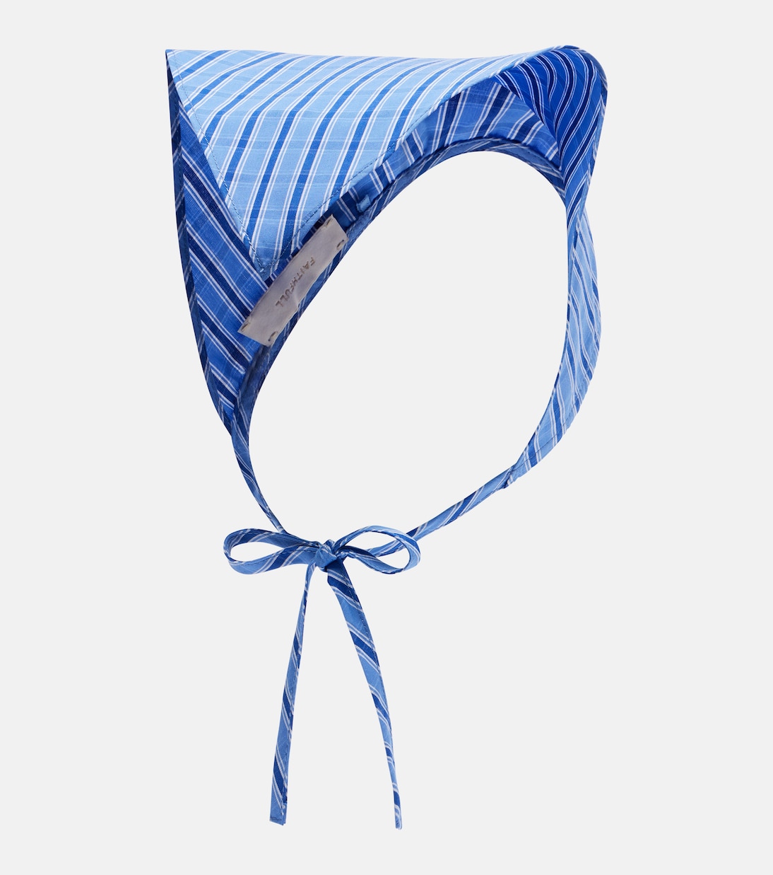 Lucia checked cotton scarf | Faithfull
