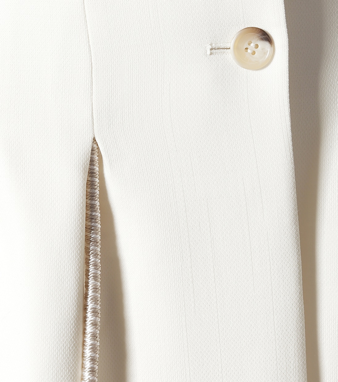 Blazer Maurice in lana con frange | Gabriela Hearst