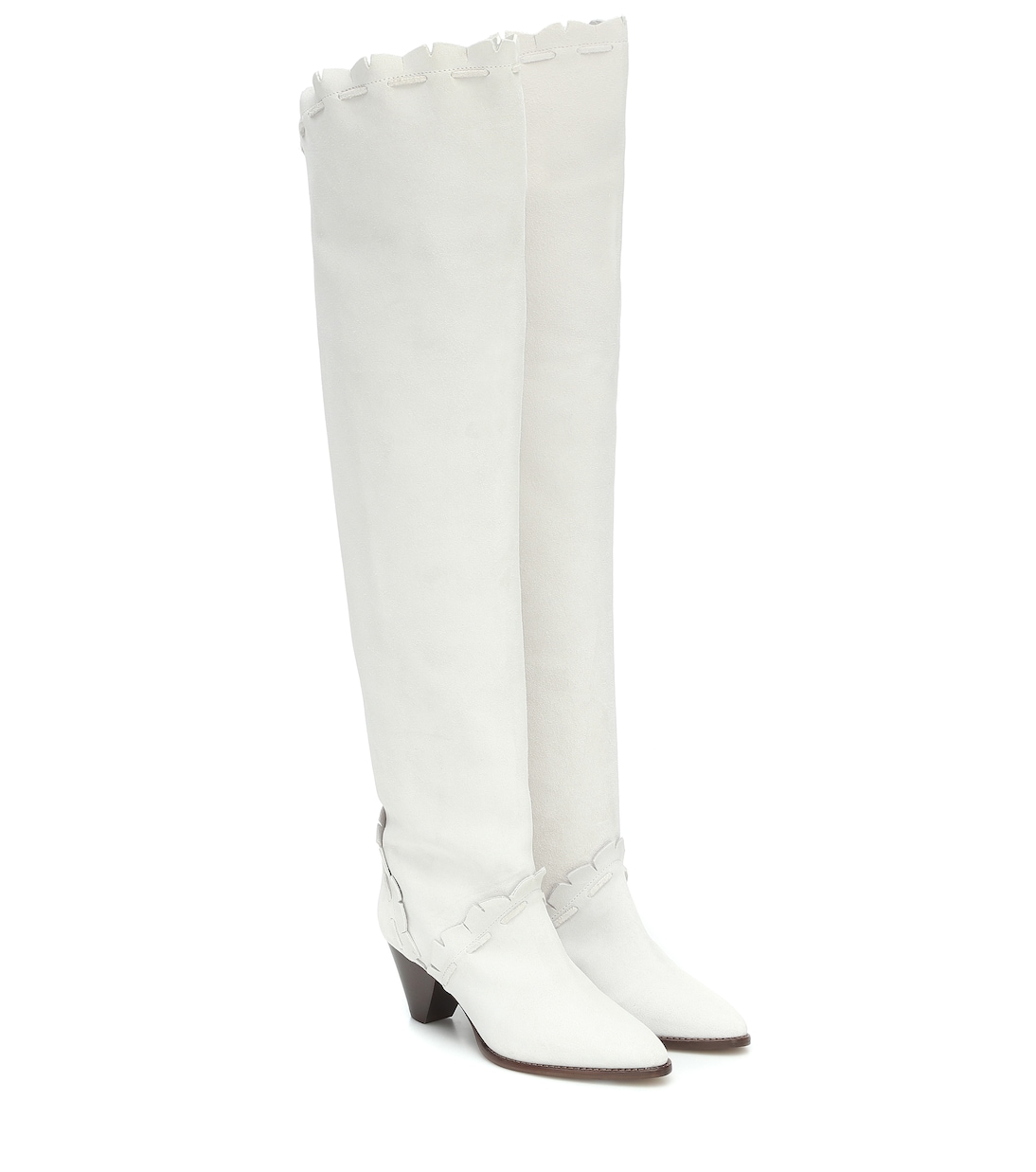 Luiz suede over-the-knee boots | Isabel Marant